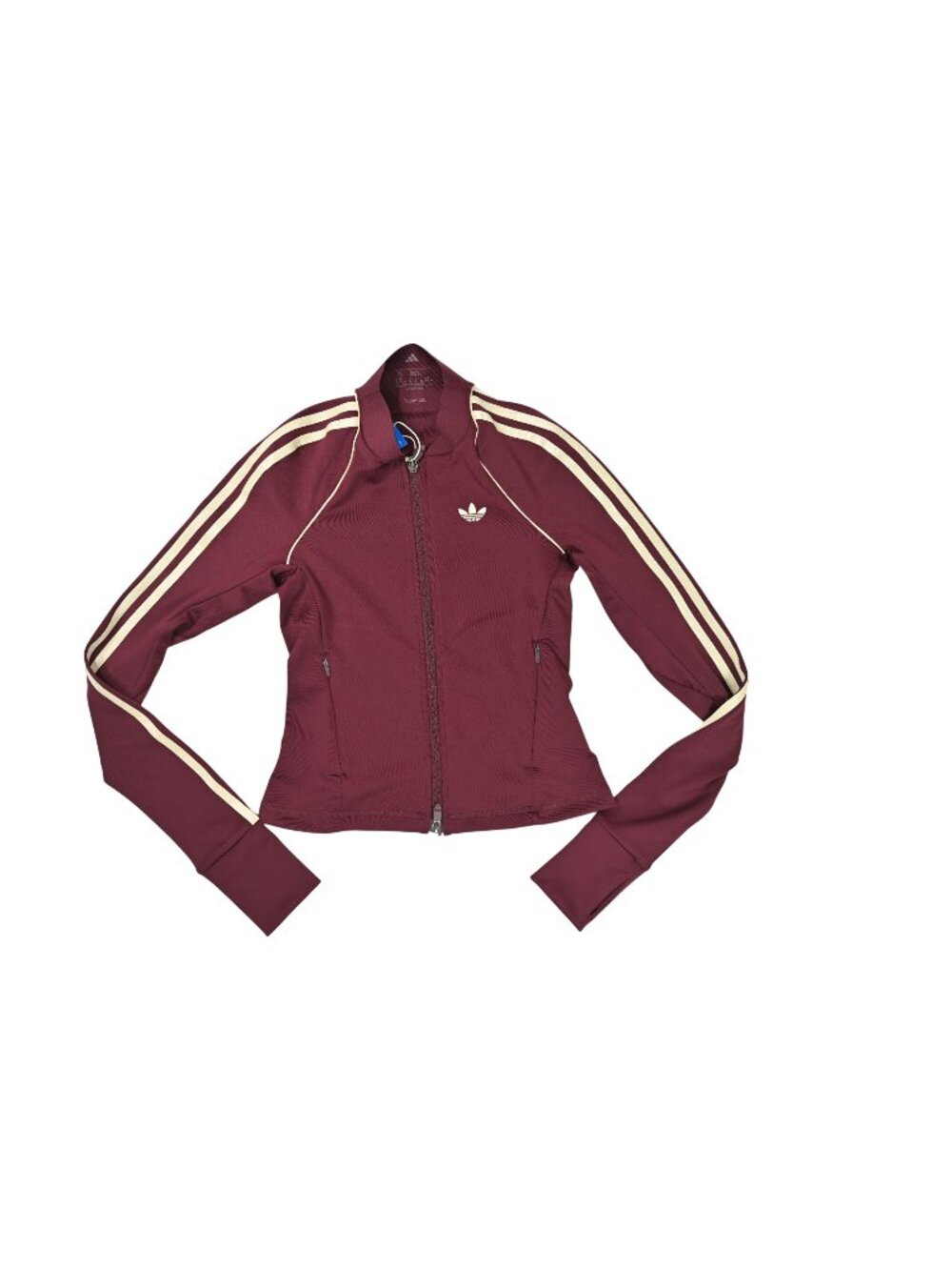 adidas Originals Sport Superstar Midlayer Shirt in Maroon